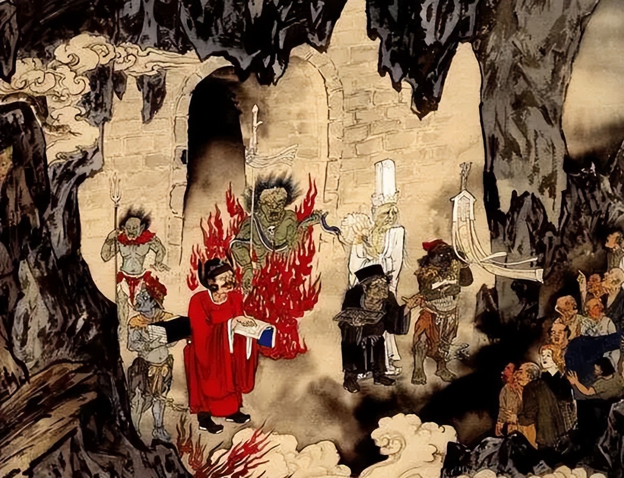 仁王无间狱无间狱，黑暗中的审判
