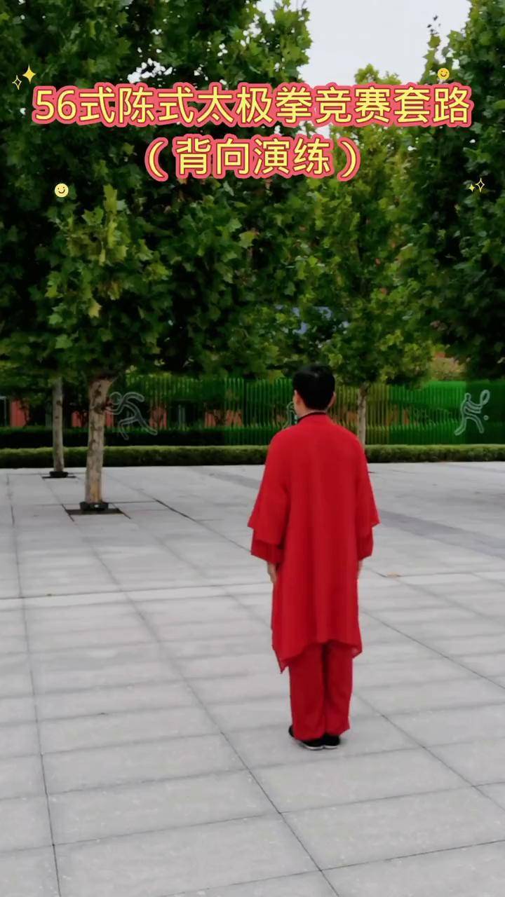 四十人式太极拳背向演练带口令四十人式，多元融合的团队力量