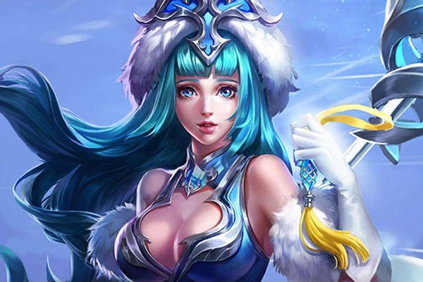 王者荣耀女英雄去YI图片无爱心