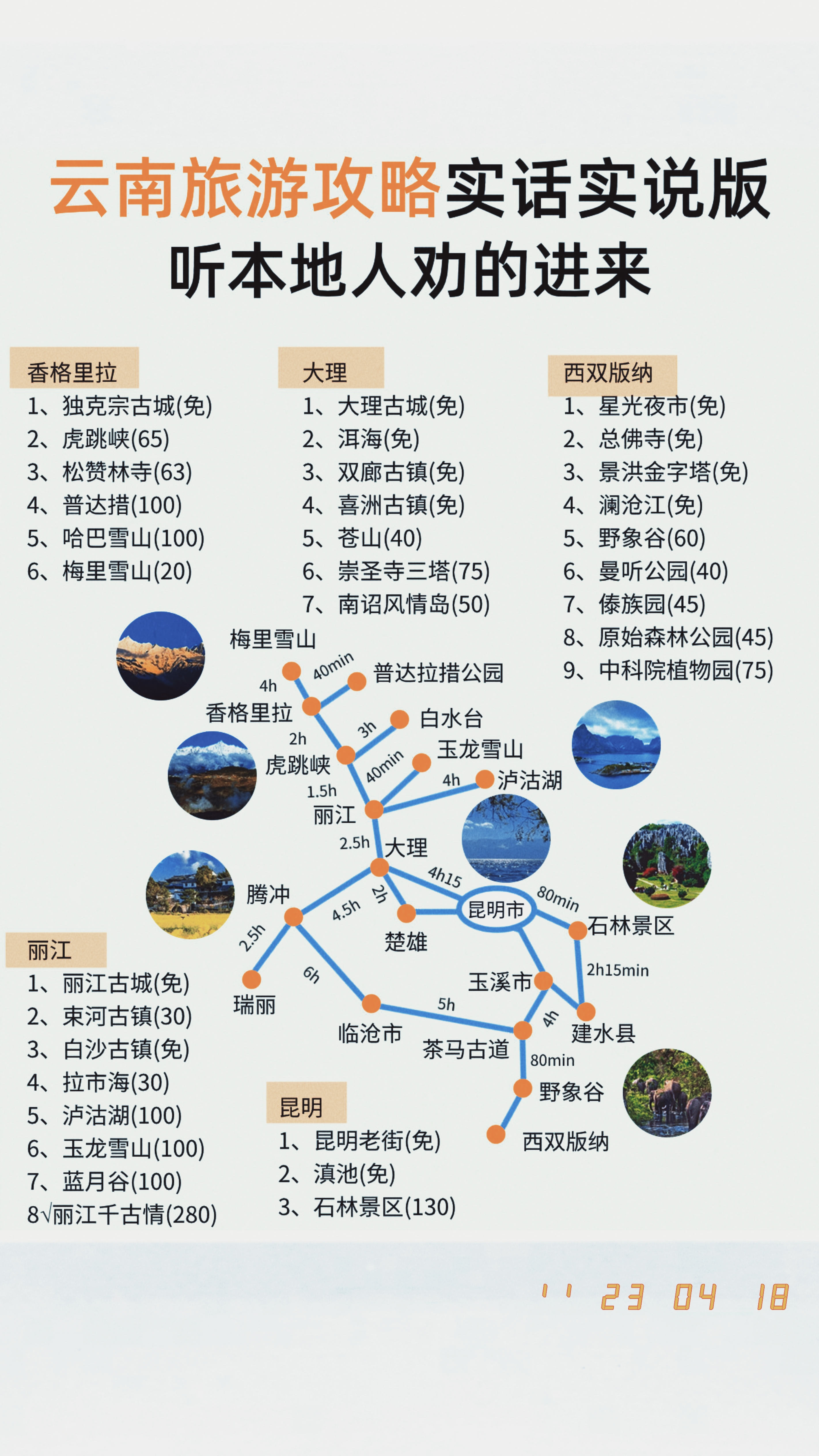 云南省旅游地图高清全图云南省旅游地图-第1张图片