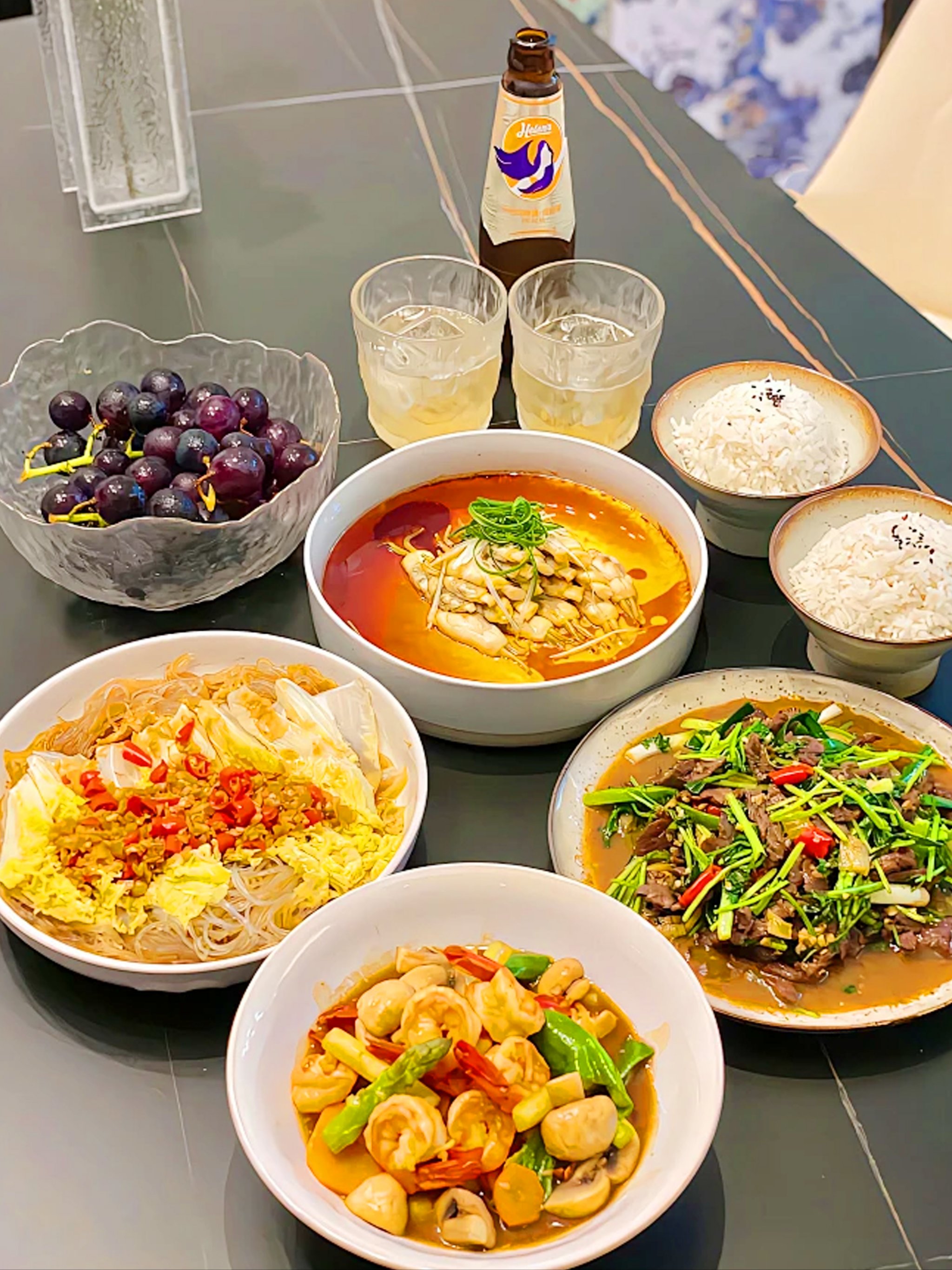 一边做饭一边做的说说
