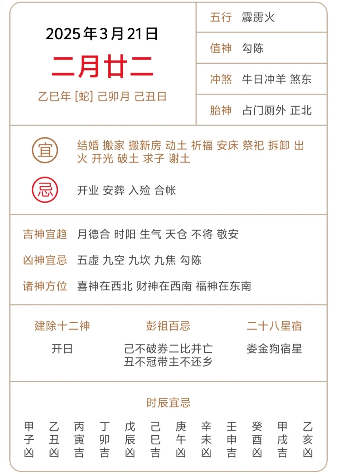 万年历黄道吉日万年历黄道吉日-第2张图片