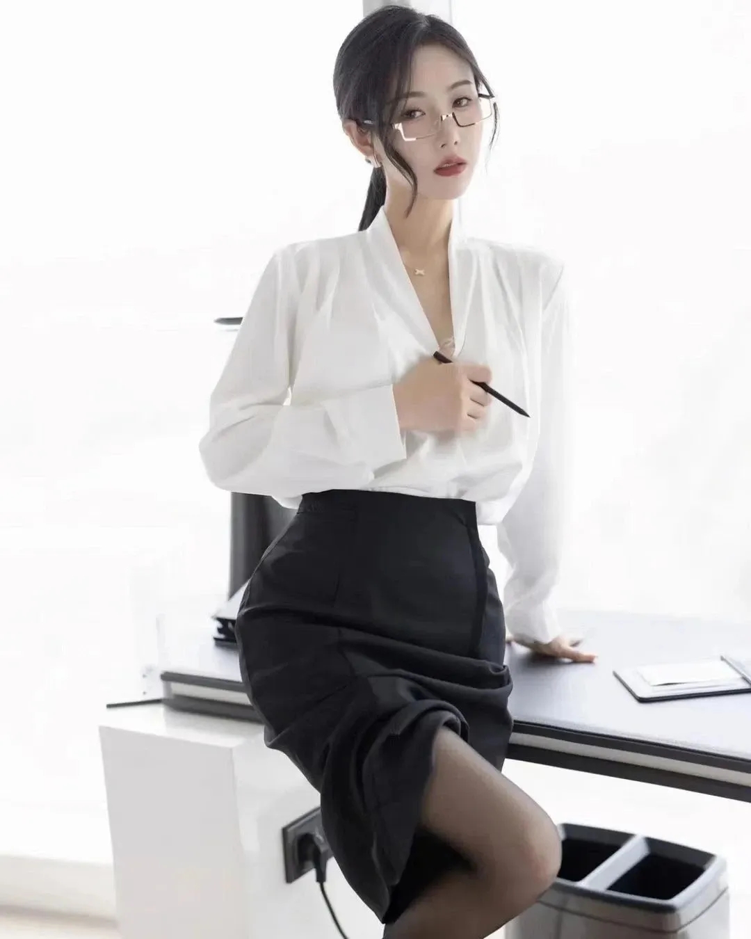91黑丝高跟之美