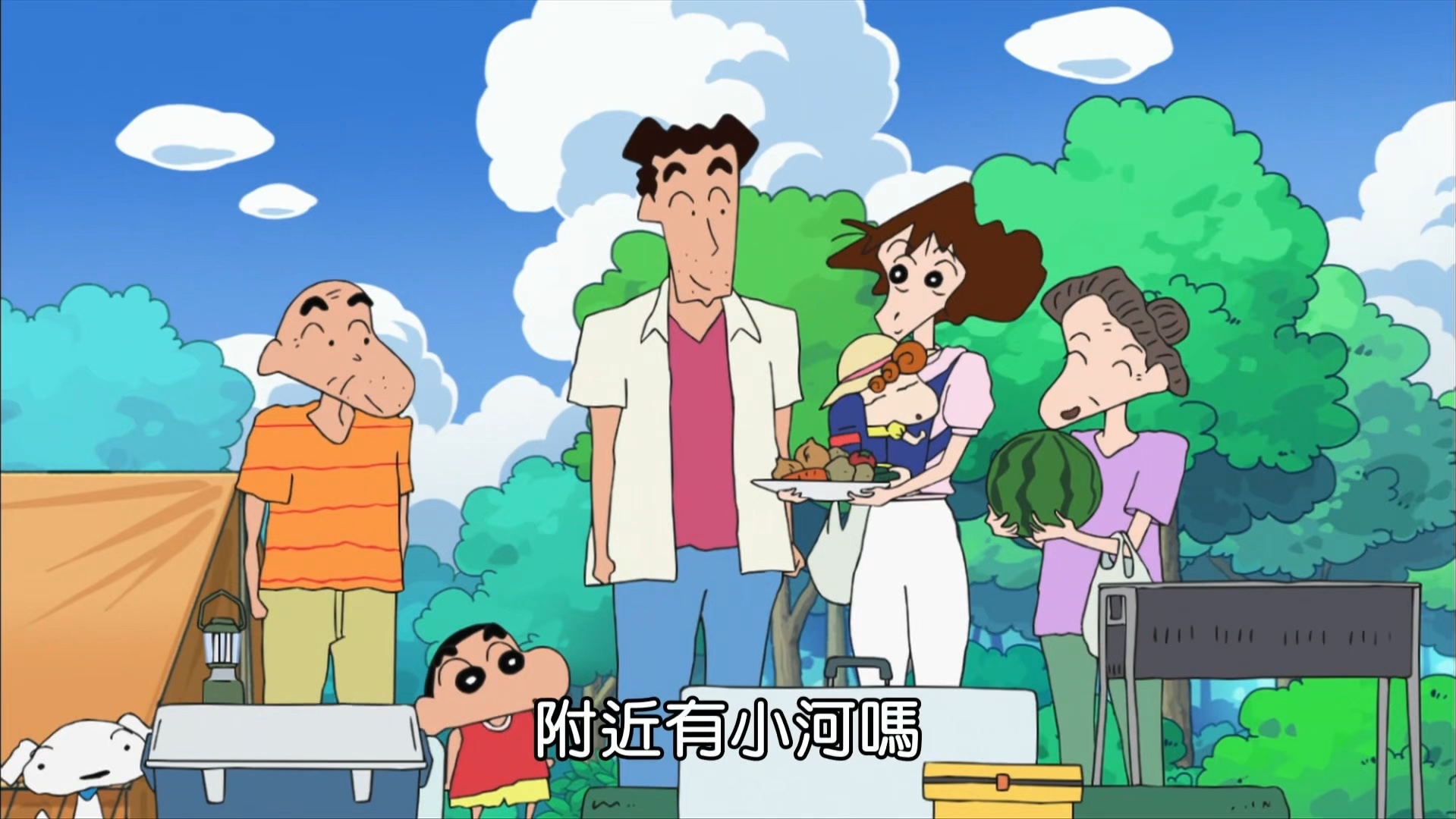 妈妈跟外公在做什么