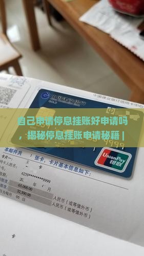 停息挂账自己如何申请-第2张图片