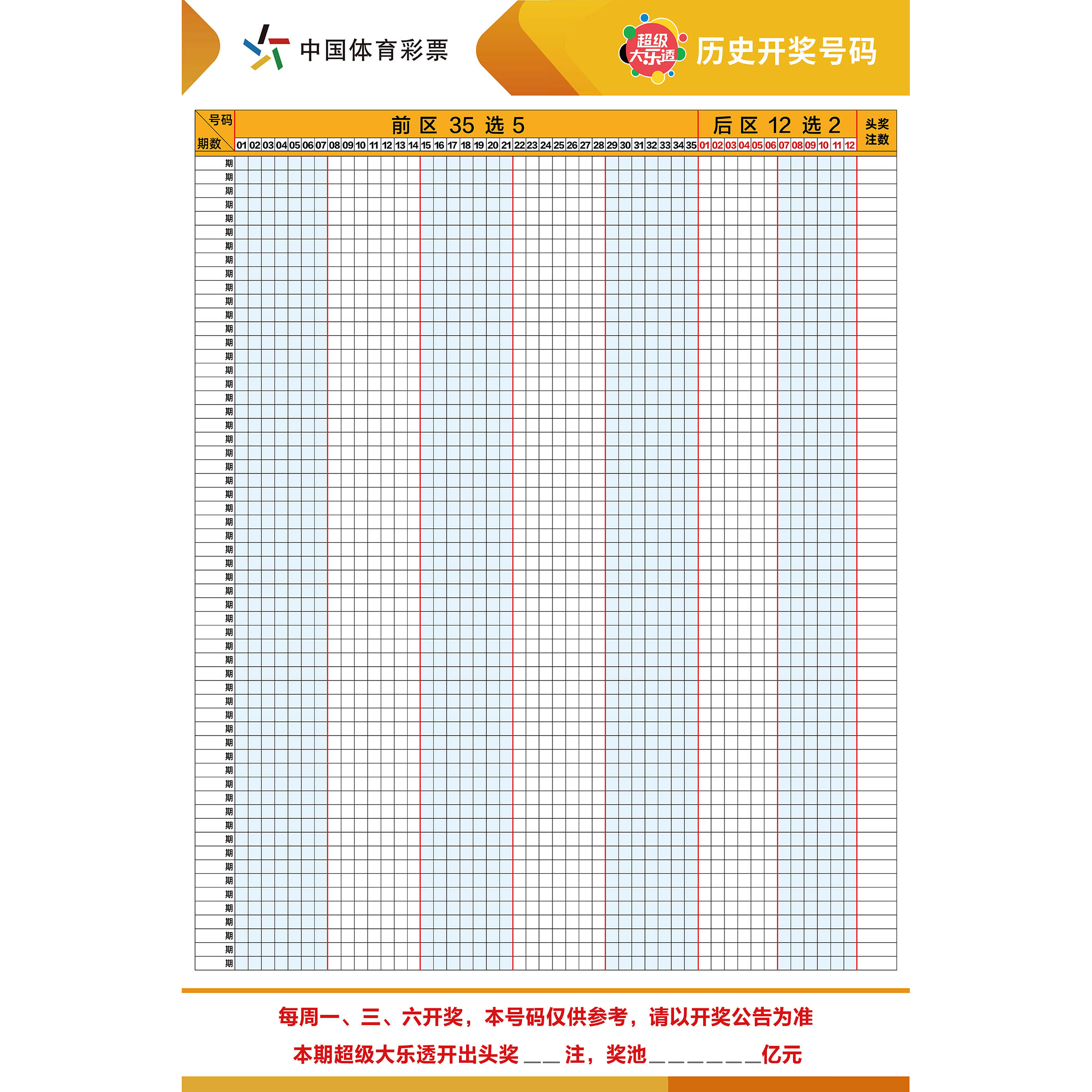 体育彩票大乐透中奖规则解析