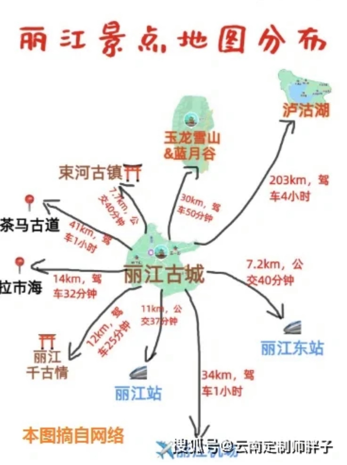 云南省旅游地图云南省旅游地图