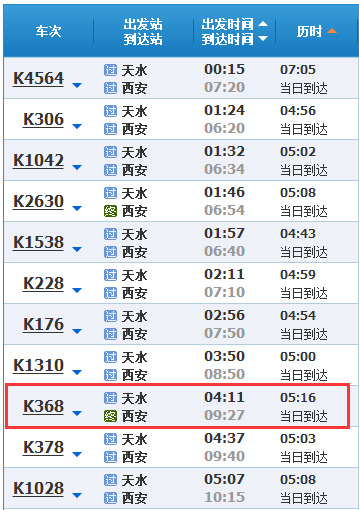 1163次列车时刻表查询1163次列车时刻表