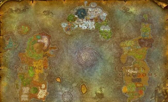 好玩的魔兽地图探索魔兽世界，趣味地图大揭秘