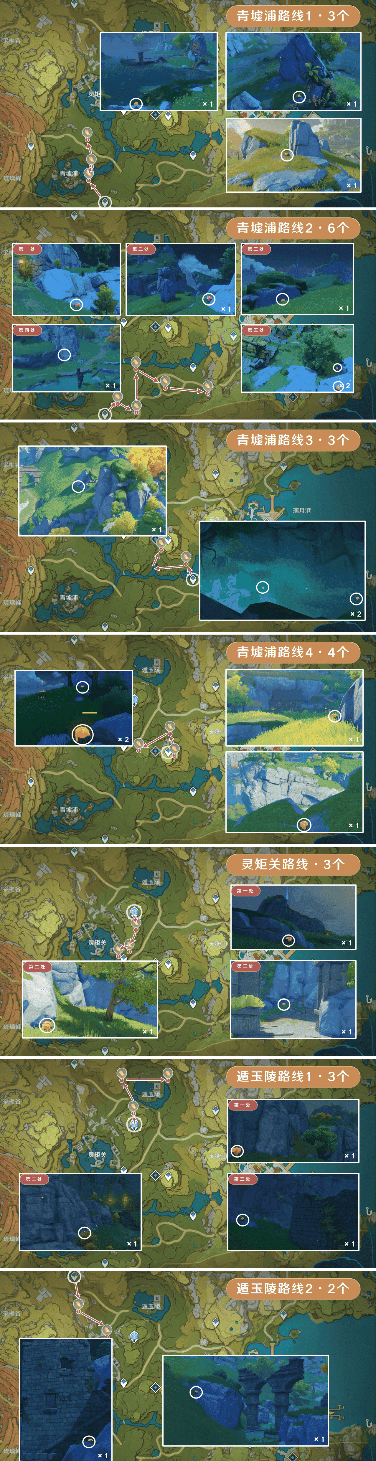原神灵矩关四个岩石柱怎么点亮原神灵矩关攻略-第2张图片
