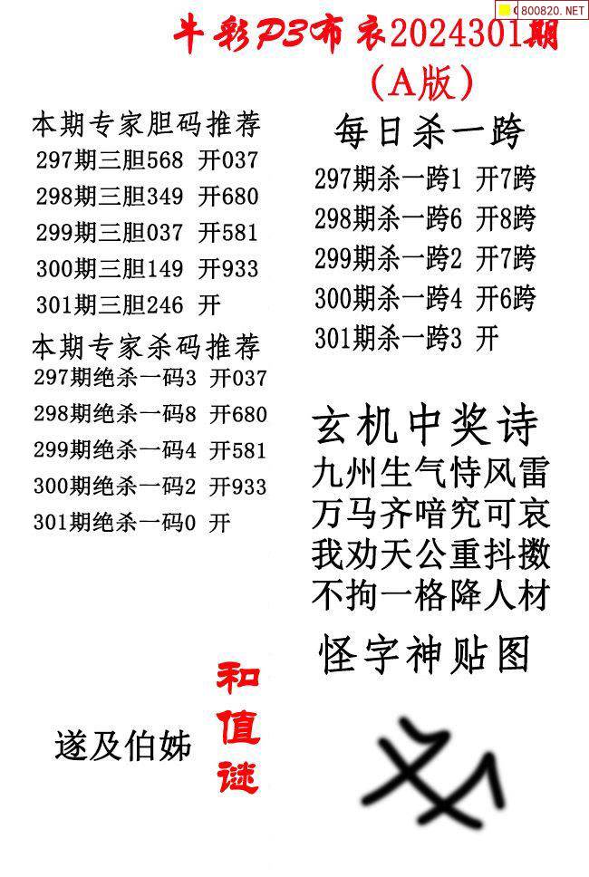 牛彩网3d字谜总汇九 l牛彩网3d字谜总汇九-第2张图片