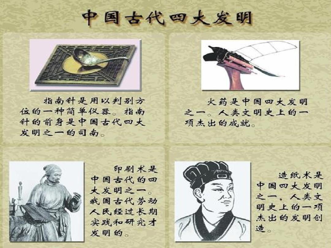 中国古代四大发明-第2张图片