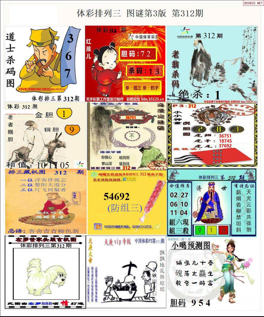 3D福彩总汇图谜-第2张图片