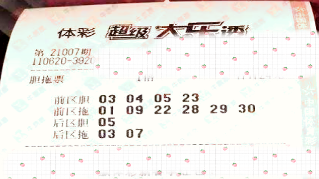 23028期大乐透开奖结果查询23028期大乐透开奖结果揭晓-第1张图片