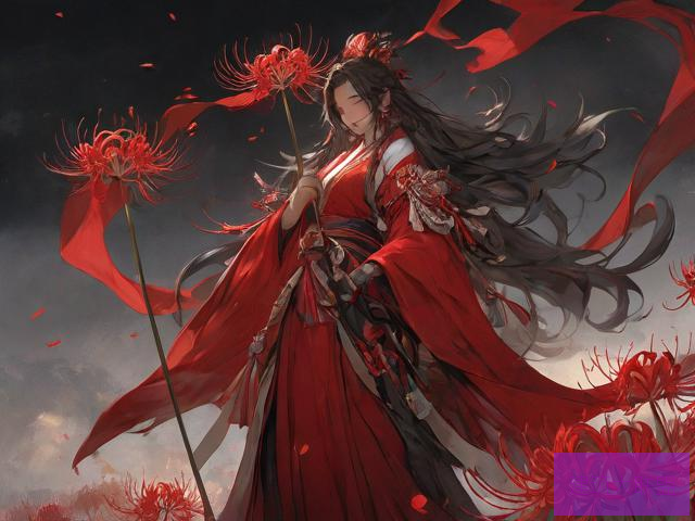 彼岸花阴阳师皮肤彼岸花下的阴阳师世界